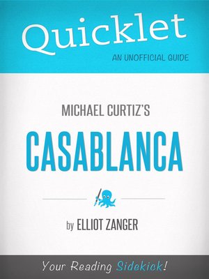 cover image of Quicklet on Casablanca